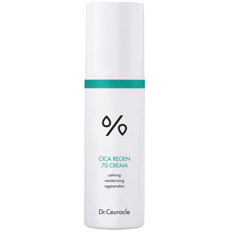 Dr.Ceuracle Cica Regen 70 kremas - raminamasis odos kremas su azijietiška bamba