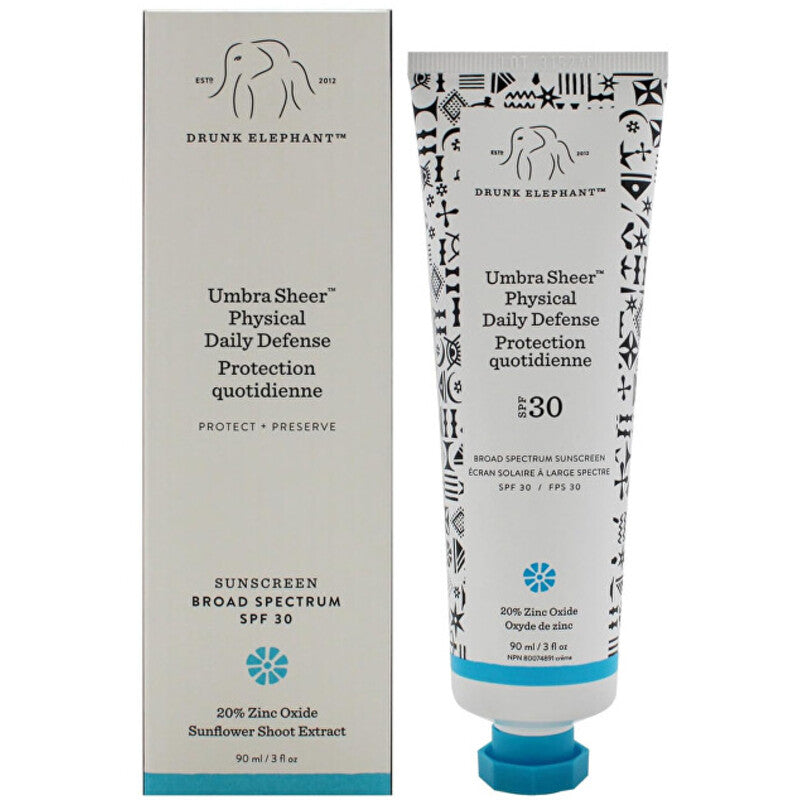 Drunk Elephant Umbra Sheer Physical Daily Defense SPF 30 – odos apsauga nuo saulės