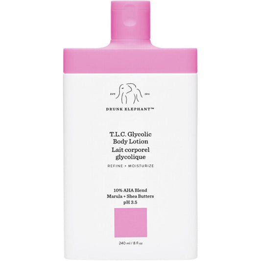 Girtas dramblys T.L.C. Glycolic kūno losjonas – kūno losjonas