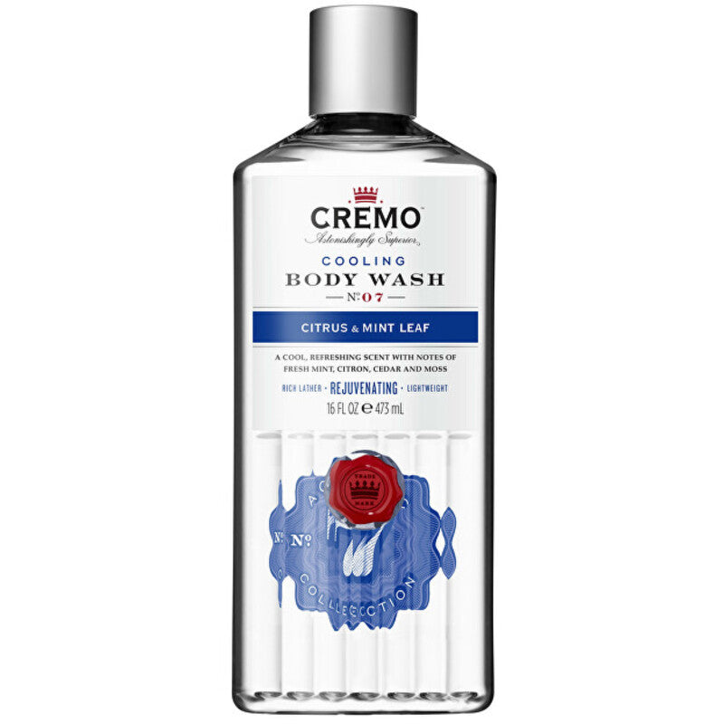 Cremo Citrus & Mint Leaf Cooling Body Wash – gaivinanti dušo želė