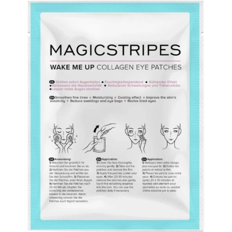 Magicstripes Wake Me Up Collagen Eye Patches – kolageno paakių kaukė