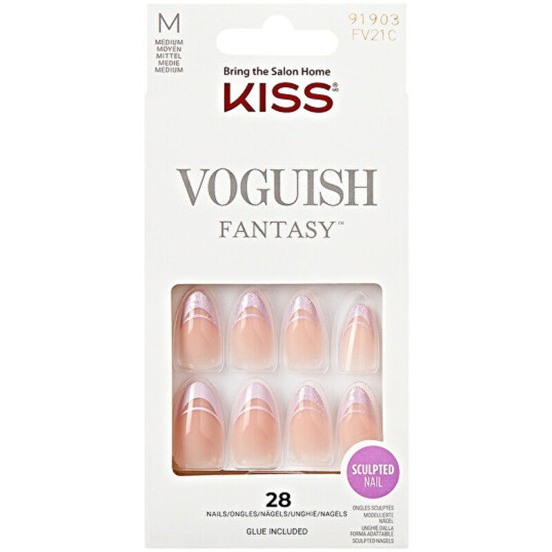 „Kiss My Face Voguish Fantasy Nails“ – klijuojami nagai (28 vnt.)