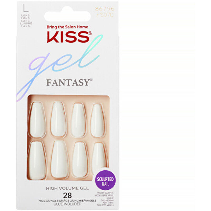 Kiss My Face Gel Fantasy Nails Trus Color Nails - Geliniai nagai (28 vnt.)