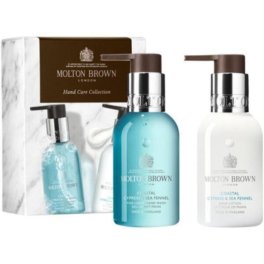 Molton Brown Coastal Cypress & Sea Fennel rankų priežiūros kolekcija – dovanų rinkinys