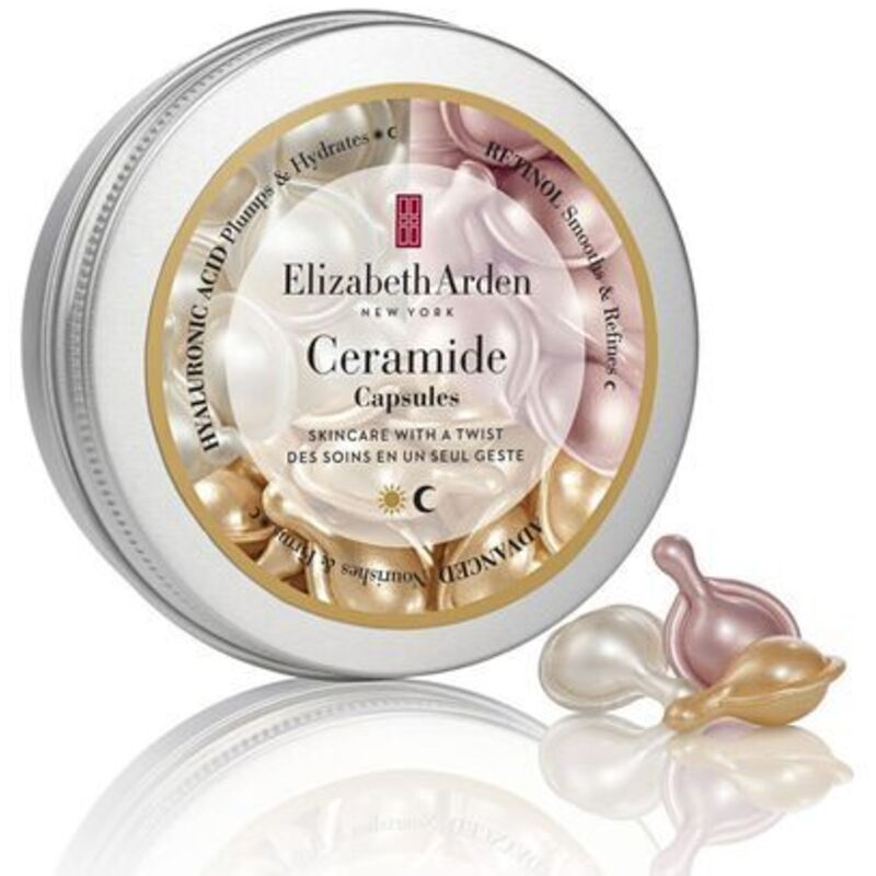 „Elizabeth Arden Ceramide“ kapsulių rinkinys – odos priežiūros dovanų rinkinys
