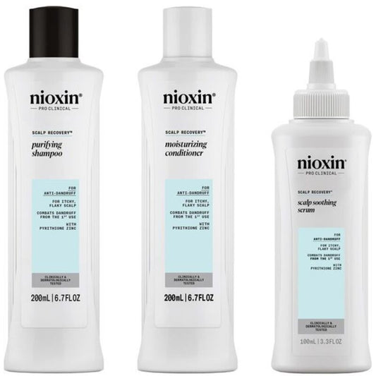 Nioxin Scalp Recovery Set – pleiskanų priežiūros rinkinys