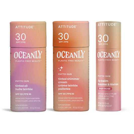 Attitude Apsaugos nuo saulės rinkinys su SPF 30 – odos ir lūpų priežiūros dovanų rinkinys