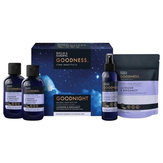„Baylis & Harding“ dovanų rinkinys „Goodness Goodnight“ natūraliam miegui – dovanų rinkinys