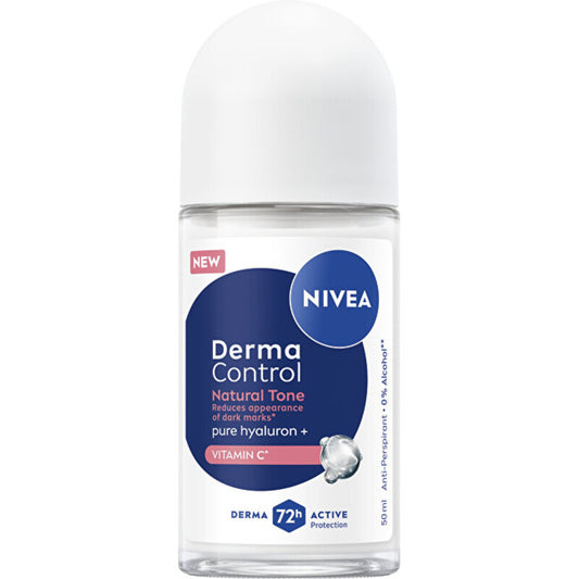 „Nivea Derma Control Natural Tone“ rutulinis antiperspirantasas