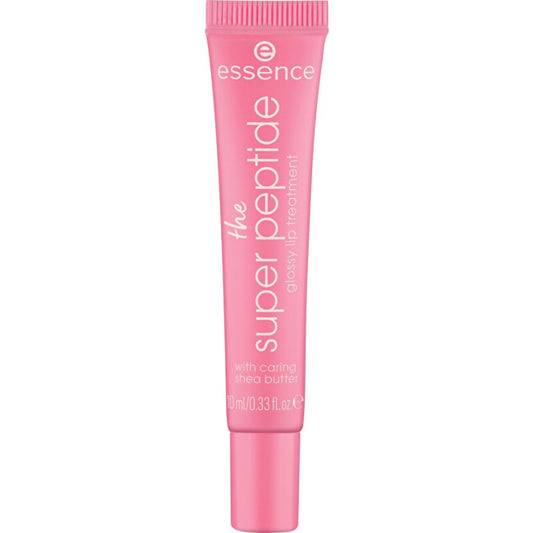 „Essence Super Peptide Glossy Lip Treatment“ lūpų blizgi priemonė – lūpų priežiūra 10 ml