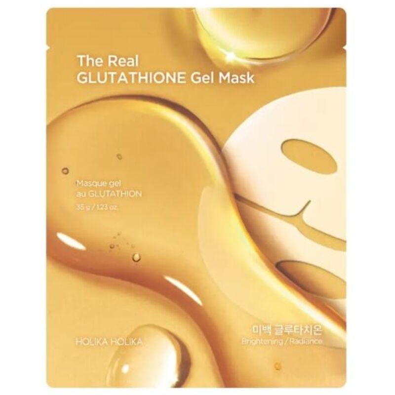 Holika Holika The Real Glutathione Gel Mask - gelinė kaukė odos skaistinimui