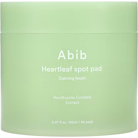 Abib Calming Touch Heartleaf Spot Pad (80 vnt.) - Raminamieji tonizuojantys įklotai