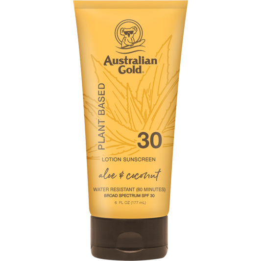 „Australian Gold“ augalinis kūno kremas nuo saulės SPF 30 – atsparus vireniui