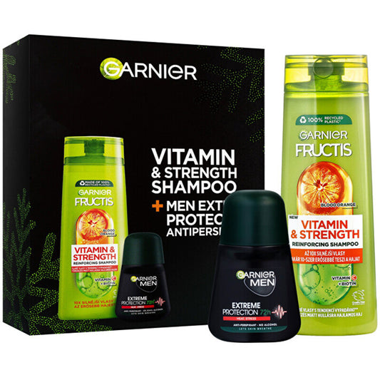 GARNIER Men Body Care Set - Dovanų kūno ir plaukų priežiūros rinkinys vyrams