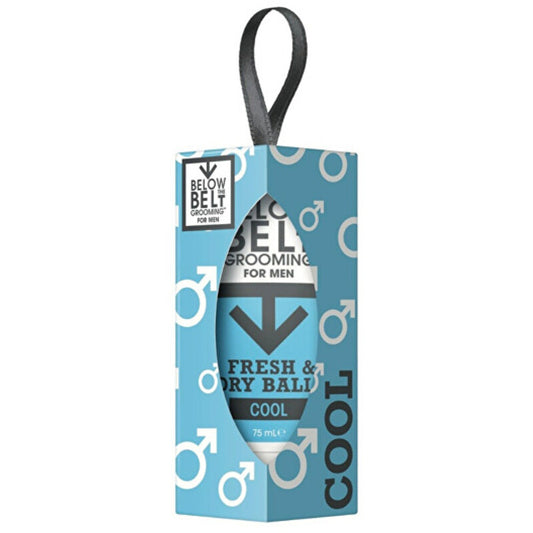 „Below the Belt Cool Fresh & Dry“ intymios higienos kamuoliukai dovanų dėžutėje