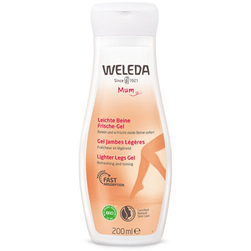 „Weleda Lighter Legs Gel“ – gelis kojų nuovargiui malšinti.
