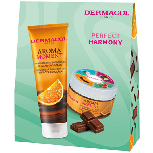 Dermacol Aroma Moment Body Care Set (Belgiškas šokoladas) - Dovanų rinkinys