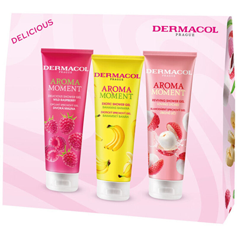 Dermacol Aroma Moment Mix vaisių rinkinys - dovanų rinkinys