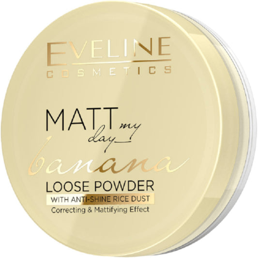 Eveline Cosmetics Matt My Day Banana Loose Powder - Pudra 6 g