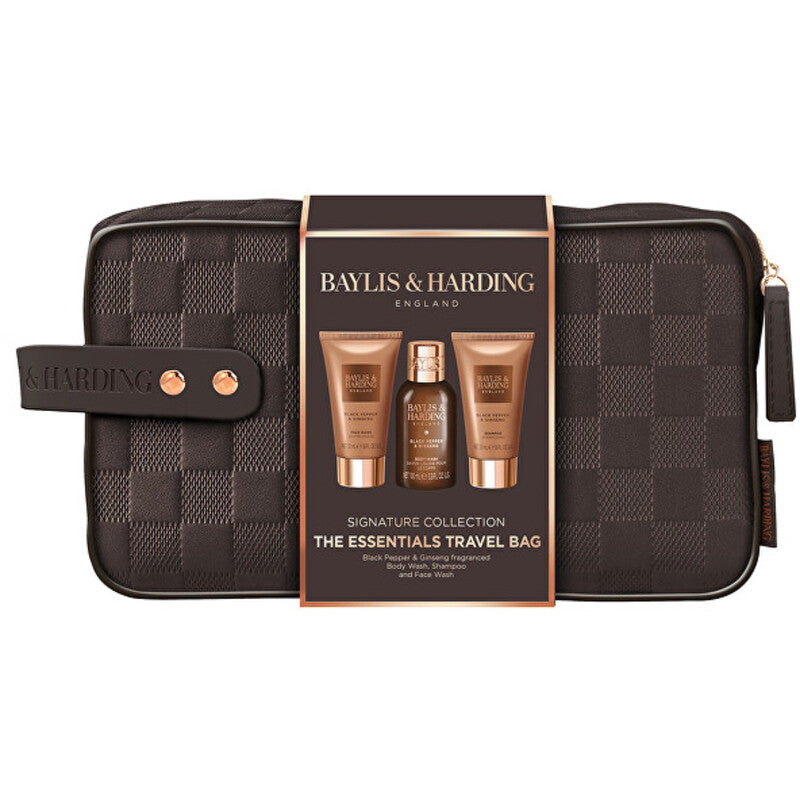 Baylis & Harding Men Bath Care Set (Black Pepper & Ginseng) - Bath Care Dovanų Rinkinys