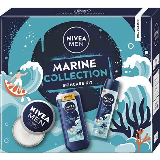 „Nivea Men Box Cool Marine“ rinkinys – dovanų rinkinys
