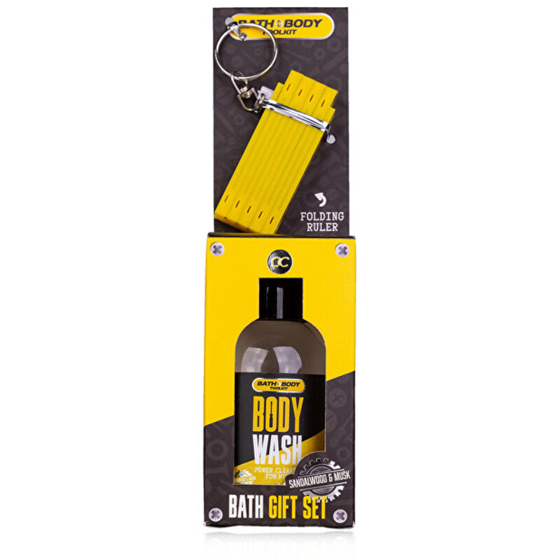 Akcentra Men's Bath & Body Care Gift Set Gift Set with Folding Ruler