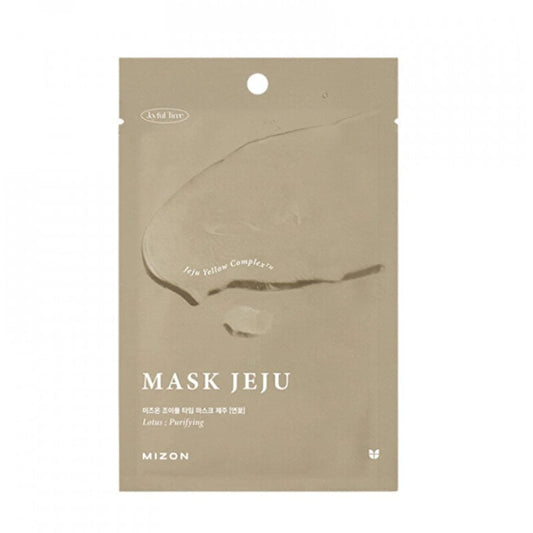 Mizon Lotus Jeju Mask - valomoji lakštinė kaukė