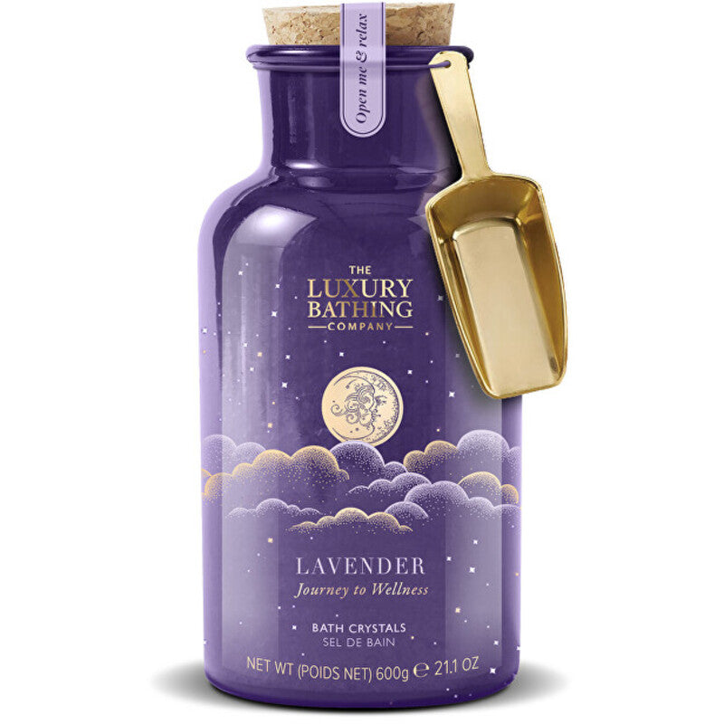 Prabangios maudymosi kompanijos vonios kristalai (levandų)