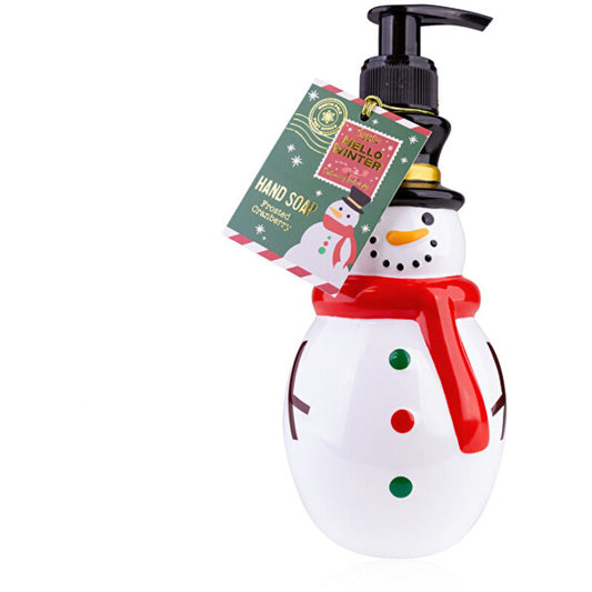 "Accentra Winter Classics" hand soap "Snow Man" hand soap