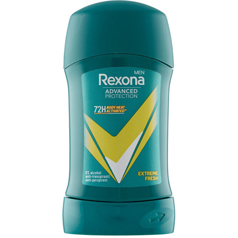 „Rexona Men Advanced Protection Extreme Fresh“ antiperspirantas – kietos konsistencijos antiperspirantas