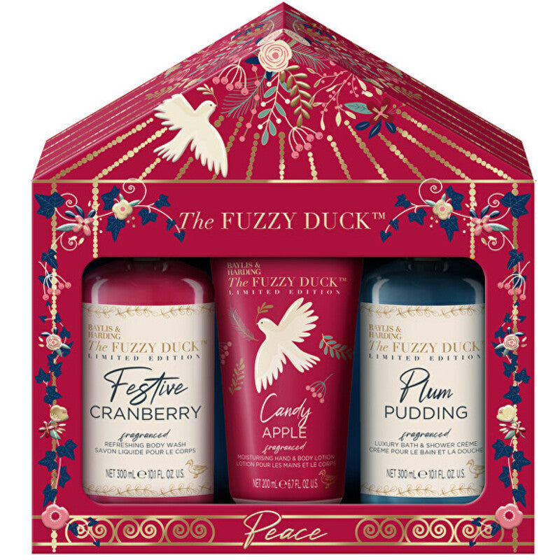 „Baylis & Harding Fuzzy Duck Peace Set“ (žiemos karalystė) – kūno priežiūros dovanų rinkinys