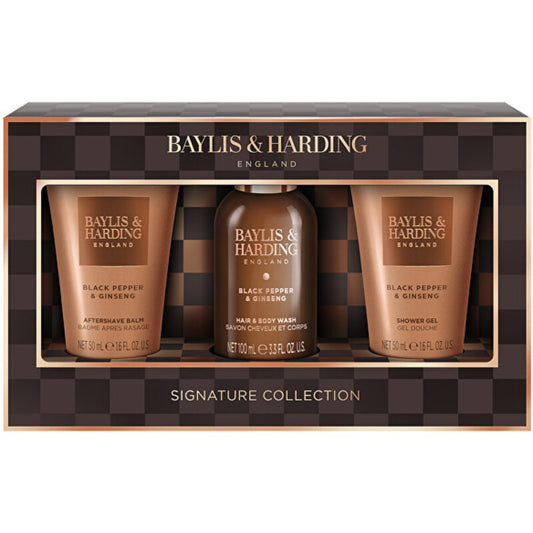 "Baylis & Harding" men's shaving and body care kit (black pepper and ginseng) gift kit