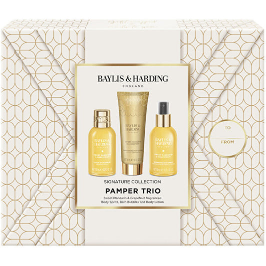 „Baylis & Harding“ mandarinų ir greipfrutų levandų trio – dovanų rinkinys