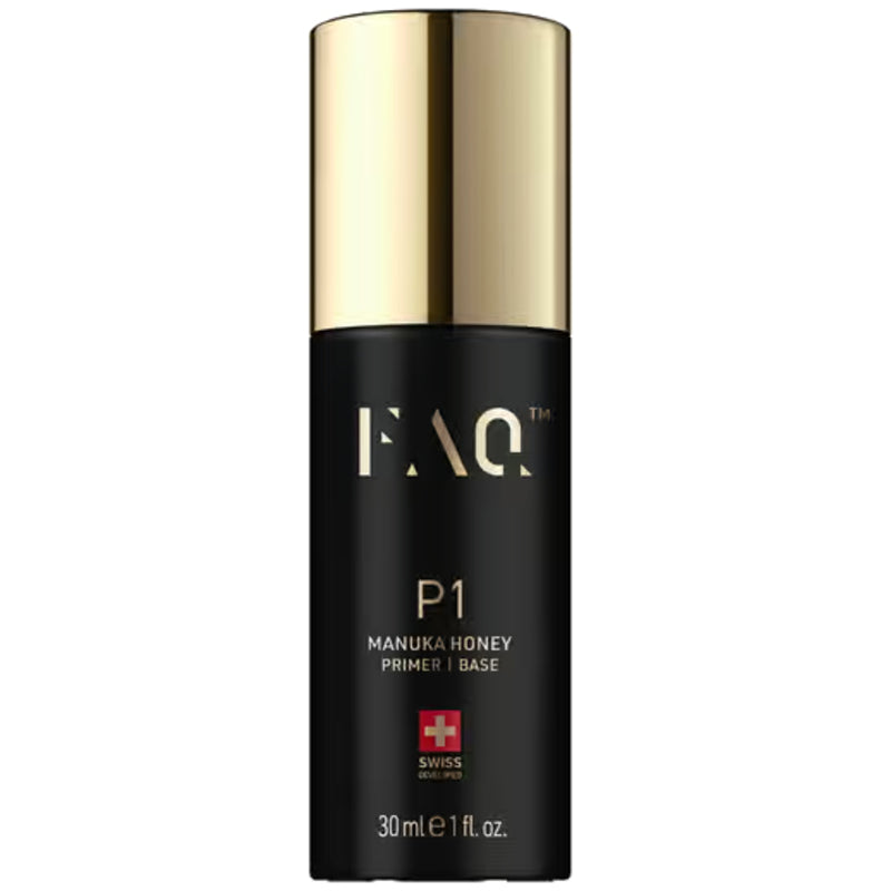 „Foreo FAQ™ P1 Manuka medaus makiažo pagrindas – makiažo pagrindas