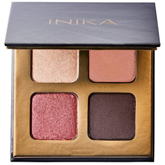 „Inika Organic Eyeshadow Quad“ – akių šešėlių paletė, 8 g