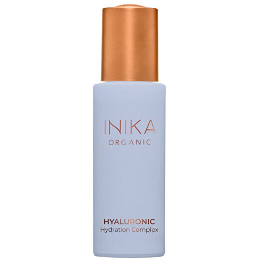 „Inika Organic Hydration Complex“ – drėkinamasis serumas su hialurono rūgštimi.