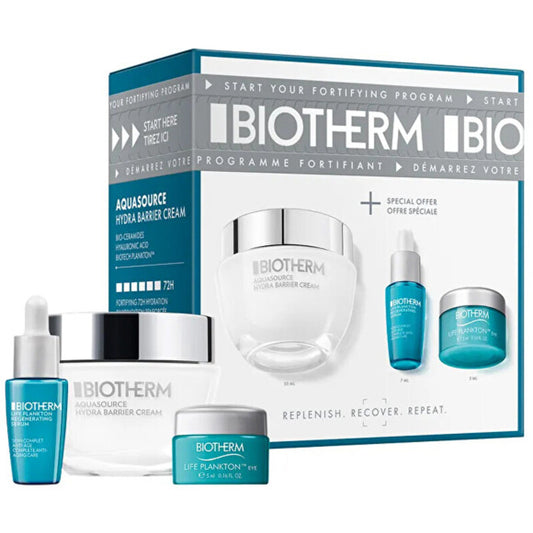 BIOTHERM Aquasource Hydra Barrier Routine Set - dovanų rinkinys