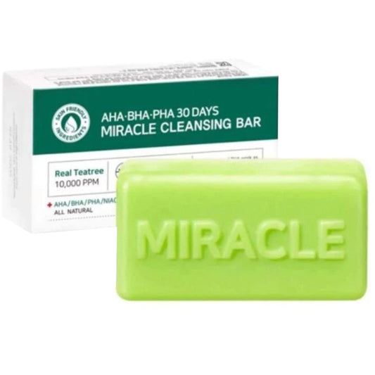 „Some By Mi AHA BHA PHA 30 Days Miracle Cleansing Bar“ valomasis veido muilas