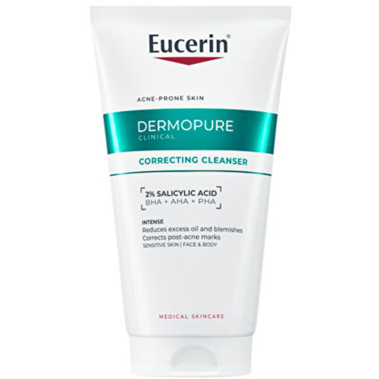 Eucerin „DermoPure Clinical Correcting Cleanser“ – valomasis gelis probleminei odai