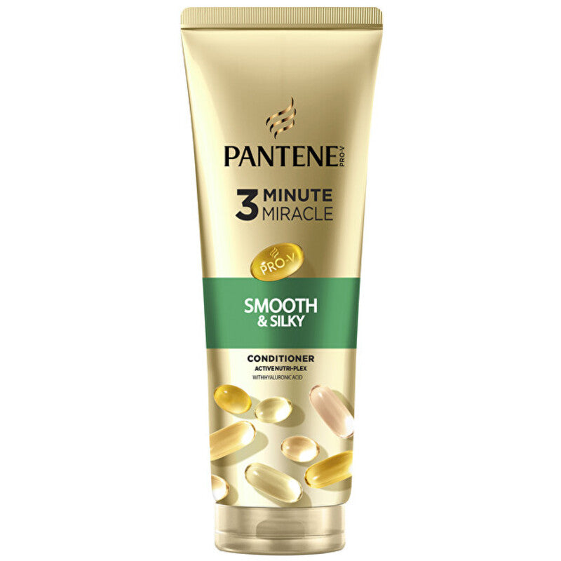 „Pantene 3 Minute Miracle Smooth & Silky“ kondicionierius – lyginamasis kondicionierius