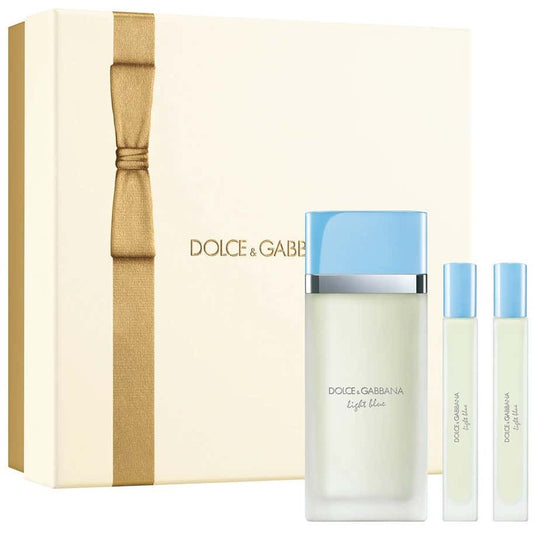 Dolce Gabbana Light Blue Gift Set EDT 100 ml and miniature EDT 2 x 10 ml