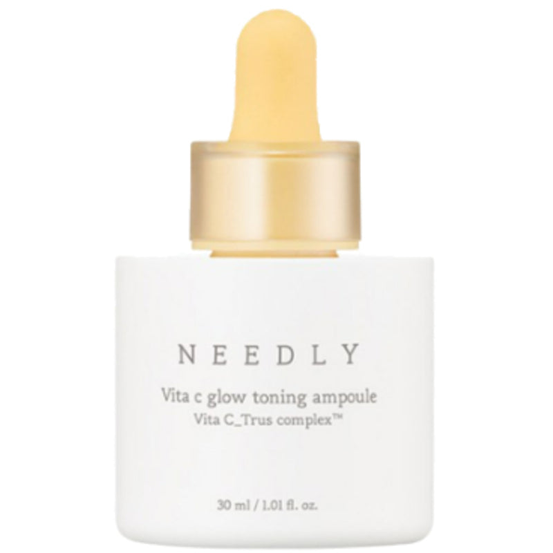 Needly „Vita C Glow“ tonizuojanti ampulė – skaistinamasis serumas su vitaminu C.
