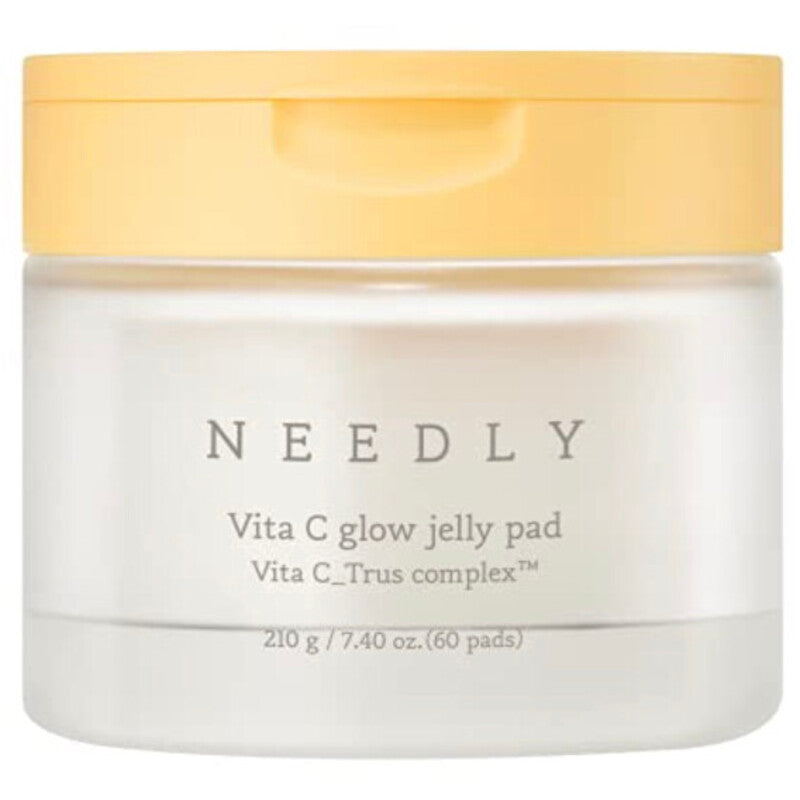 Needly „Vita C Glow Jelly Pad“ (60 vnt.) – skaistinantys toniniai padai