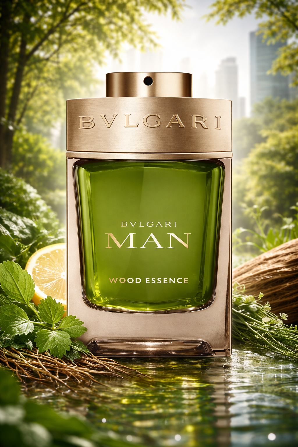 Bvlgari MAN Wood Essence SET EDP 100 ml + EDP 15 ml - Glamur