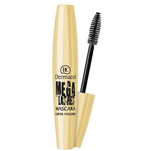 Dermacol Mega Lashes blakstienų tušas Super Volume – tušas super panoraminiam apimčiai 13 ml