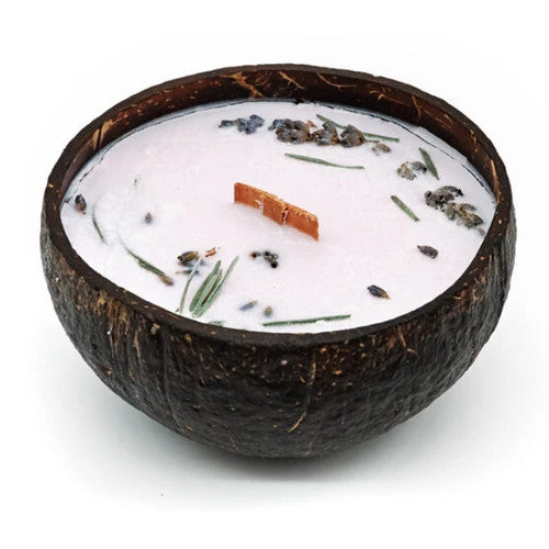 Tropikalia Kokosų žvakė - levandų kvapo